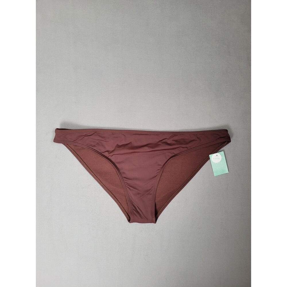 Full Tilt Classic Bikini Bottoms Chocolate Color XL
